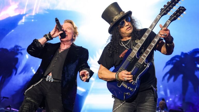 Axl Rose e Slash, do Guns N' Roses - Foto: Kevin Mazur / Getty Images para Power Trip
