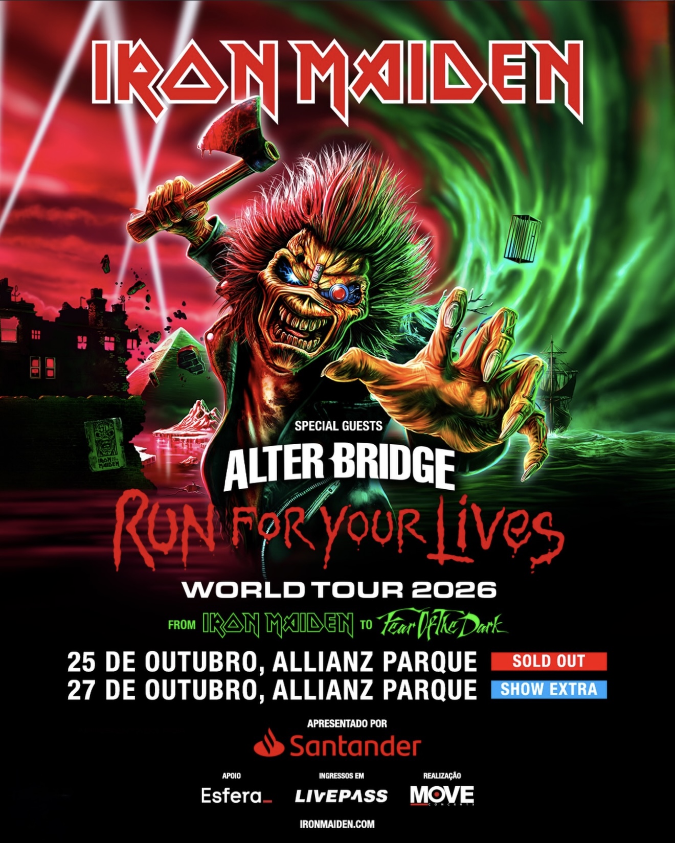 Ingressos Iron Maiden